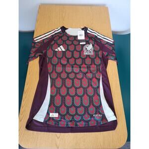 ADIDAS MEXICO 2024 AUTHENTIC HOME SOCCER JERSEY MENS SIZE MEDIUM IP6379